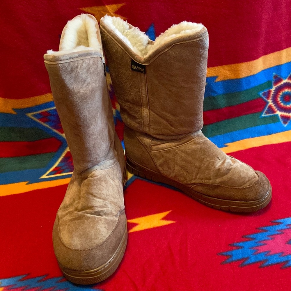 Old friend “uggs” fleece boots “fuggs”
